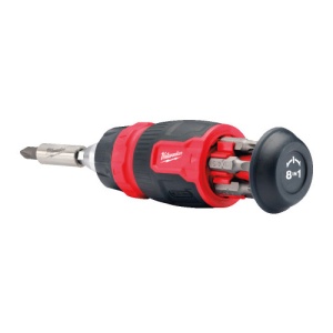 Surubelnita cu clichet, multi-bit, 8-in-1, MILWAUKEE® - Img 1