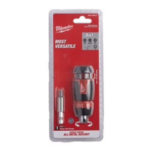 Surubelnita cu clichet, multi-bit, 8-in-1, MILWAUKEE® - Img 3