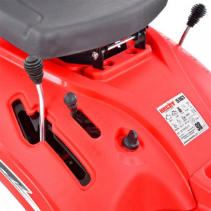 Tractor pentru gazon Hecht 5161, 196 cmc, 6.5 cp, 4.6 Km/h, latime de lucru 61 cm - Img 6