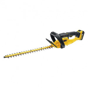 Trimmer electric pentru gard viu Dewalt DCM563P1, cu 1 acumulator XR 18V/5.0Ah, 55 cm - Img 1