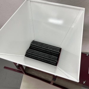 Zdrobitor manual cu desciorchinare Vivatechnix VMD-33A, capacitate 500 kg/h - Img 3
