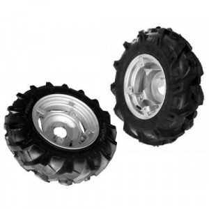 Bertolini Set roti cauciuc 5.00 - 10" ajustabile - Img 1