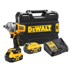 Cheie de impact cu inel cu nicovală fără perii de 18 V XR 1/2" - 2 X 5 AH, DeWalt - Img 1