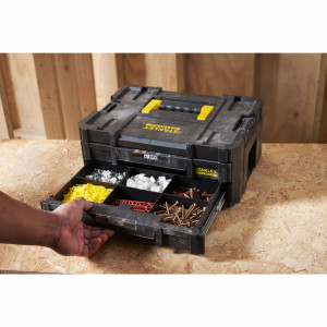 CUTIE DEPOZITARE CU 2 SERTARE PRO-STACK - 44 X 17,6 X 31,4 CM - Img 2