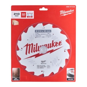 Disc fierastrau circular, D 30X210 mm, 16 dinti, pentru lemn, MILWAUKEE® - Img 2