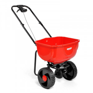 Distribuitor Hecht 270 pentru seminte sare sau ingrasamant capacitate 27 l latime distribuire 3 m - Img 1