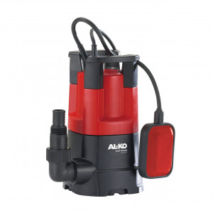electropompa apa curata submersibila AL-KO SUB 6500 Classic, putere 250W, debit 6500 l/h, imersie 5m, refulare 6m, 0.6bar, aspiratie plana 25mm, cablu 10m - Img 1