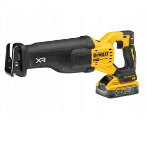 Fierastrau alternativ DeWalt DCS386H2T, cursa 28.6 mm, 0 - 3000 curse/min, cu 2 acumulatori Powerstack 18V / 5.0Ah si incarcator in valiza TSTAK - Img 2