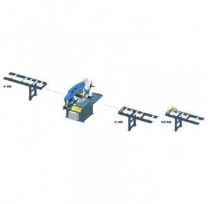 Fierastrau semiautomat cu banda pentru metale 330 mm ARG 330 Plus H.F. - Img 4