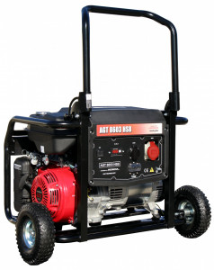 Generator curent trifazat, AGT 8603 HSB, 13 CP, motor Honda - Img 1