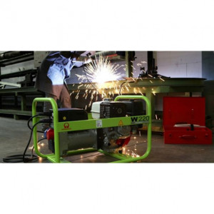 Generator portabil de curent si sudura Pramac W220, trifazat, 6.1 kVA, curent sudura 40-220 A - Img 3