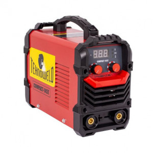 Invertor sudura MMA Tehnoweld COMPACT-145T, 140 A, electrozi 1.6-3.2 mm, cu accesorii + Masca sudura Tehnoweld MSC - Img 1