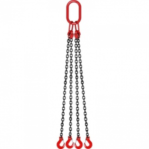 Lant ridicare greutati cu 4 brate, Capacitate 5 tone, Lungime 1.5 m, G80 Mn - Img 4