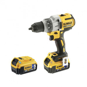 Masina de gaurit si insurubat cu acumulatori Dewalt DCD991P2, 18V/5.0Ah, cuplu maxim 95 Nm, 2 acumulatori, incarcator, valiza de transport - Img 2