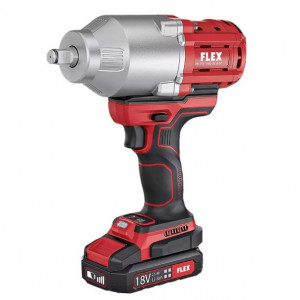 Masina de insurubat cu impact Flex IW 1/2" 950 18.0-EC 5.0/Set, patrat 1/2", cuplu maxim 950 Nm, cu 2 acumulatori 18 V / 5.0 Ah si incarcator in valiza L-BOXX® - Img 2