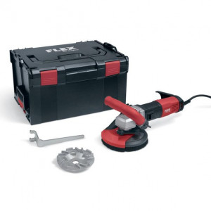 Masina de slefuit cu disc diamantat Flex LDE 16-8 125 R, Kit TH-Jet, 504971, 125 mm, 1600 W, turatie variabila - Img 1