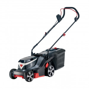 masina de tuns gazon pe baterie AL-KO 3.22 LI Easy, latime de lucru 32 cm, cu incarcator si 2 baterii (2.5Ah) 18V (compatibil Bosch Home&Garden) - Img 3