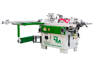 Mașină universală de tâmplărie Profistar 2600-410 de Damatomacchine , înclinabil Ø 315 mm, cărucior de 2600 mm cu o cursa de 2800 mm. La cerere, este disponibilă o versiune trifazată. - Img 2