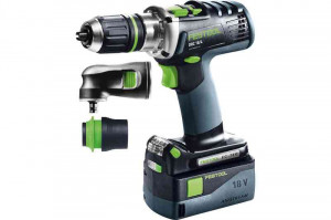 Masini de gaurit si insurubat cu acumulatori DRC 18/4 Li 5,2/-Set QUADRIVE, Festool - Img 2