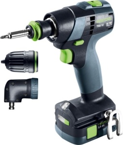 Masini de gaurit si insurubat cu acumulatori TXS 12 2,5-Set, Festool - Img 1