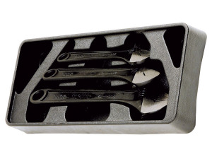 Modul PVC cu 3 chei reglabile cu rola-brunate 3 scule - Img 1