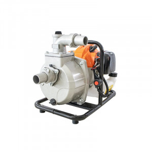Motopompa cu motor in 2t Breckner Germany 51.2Cc 1.9 cp debit 10mc h adancime 7m inaltime 25m - Img 1