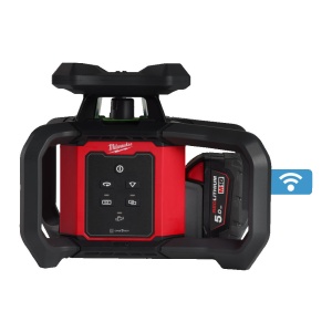 Nivela laser verde rotativa orizontala 300m cu ONE-KEY™, model M18 RLOHVG300-501C Milwaukee - Img 2