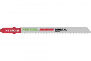 Panza de ferastrau vertical PLASTICS SOLID MATERIAL HS 75/3 BI/5, Festool - Img 2