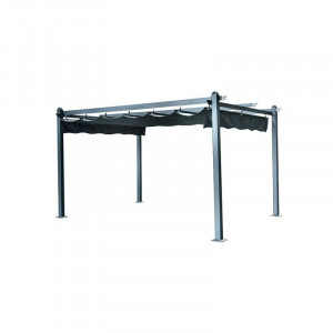 Pergola Hecht pergola 4x3 kit de ancorare inclus dimensiune 400 x 300 x 228 cm - Img 7