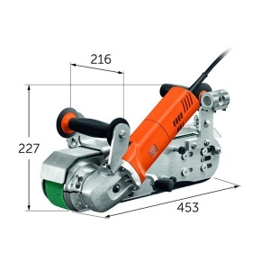 Polizor cu bandă GRIT GHB ghidate manual pentru prelucrarea oţelului superior, GHB 15-50 Inox, Fein - Img 2