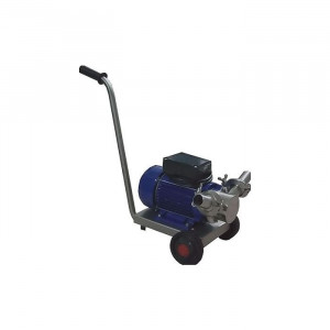 Pompa de transvazare EURO 50T ROTOR FLEXIBIL SI CARUCIOR 10500l/h - Img 1