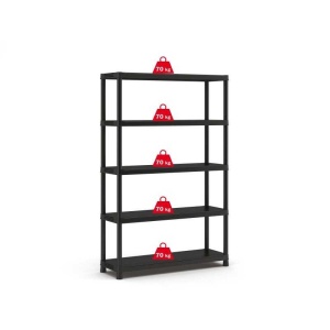 Raft Depozitare 5 Polite Keter Plus Shelf 120/5 - 350Kg 120x40x187cm - Img 2