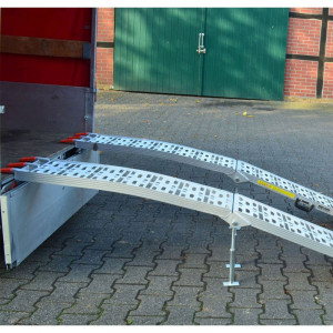 Rampa de incarcare HECHT 005005 pentru tractorase/utilaje de dimensiuni medii, 225/28 cm, capacitate 340 - 680 kg - Img 2