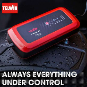 Redresor baterii Telwin T-CHARGE20, tensiune incarcare 12/24 V, capacitate baterii Pb/GEL/AGM 5-180 Ah - Img 3