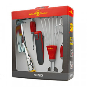 Set unelte mini WOLF-GARTEN P262, LU-Z/LA-M/LD-M/LN-M/ZM015 multi-star - Img 1