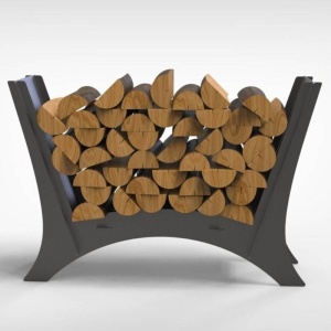 Suport pentru lemne, Krodesign KRO-1152, dimensiune 600x900x280 mm - Img 3
