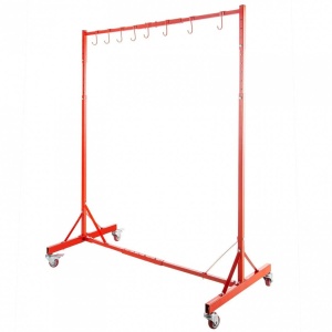 Suport reglabil pentru vopsit, Vivatechnix 173 x 69 x 153 cm, 8 carlige - Img 1