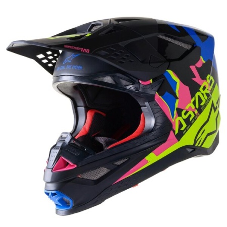 Casca cross-enduro Alpinestars Supertech S-M8 ECHO