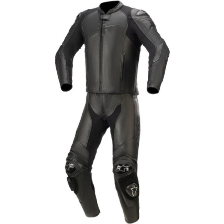 Combinezon de piele 2 piese ALPINESTARS GP PLUS V3 GRAPHITE