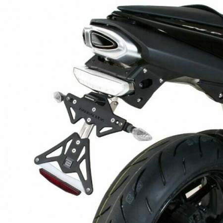 Kit suport numar de inmatriculare KAWASAKI ZX6-R (2007-2008)