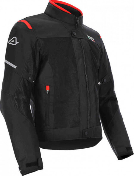 JACHETA ACERBIS RUBY NEGRU+ROSU