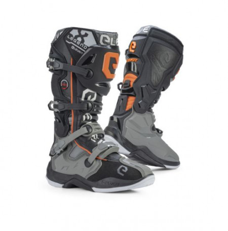 CIZME ELEVEIT X-LEGEND GRI + PORTOCALIU