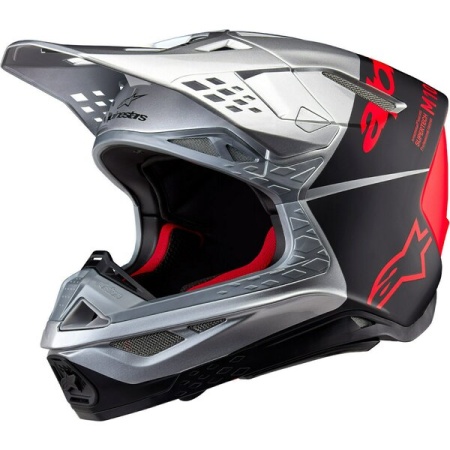 Casca cross-enduro ALPINESTARS SUPERTECH S-M10 FLOOD 2024 ECE 22.06