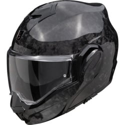 Casca modulara flip-back SCORPION EXO-TECH EVO ONYX SOLID CARBON - Img 1