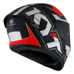 CASCA KYT TT-COURSE ELECTRON ROSU+GRI MAT - Img 2