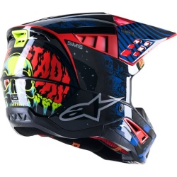 Casca cross-enduro Alpinestars Supertech S-M5 SOLAR FLARE - Img 6