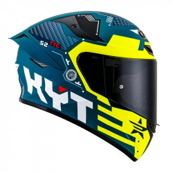 CASCA KYT TT-COURSE FUSELAGE GALBEN - Img 2