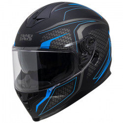 CASCA IXS 1100 NEGRU MAT + ALBASTRU