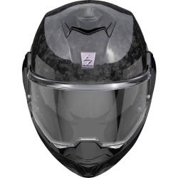Casca modulara flip-back SCORPION EXO-TECH EVO ONYX SOLID CARBON - Img 2