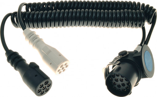Cablu Y adaptor EBS/N+S 24V, 15/2x7 poli ISO12098 (ISO7638/ISO1185/ISO3731)